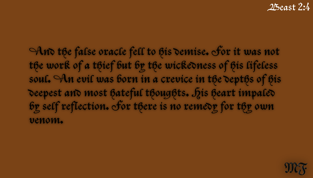 scripture beast 2-4