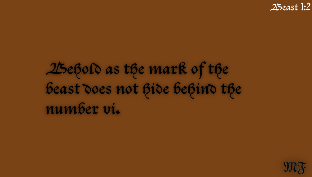 Scripture beast 2